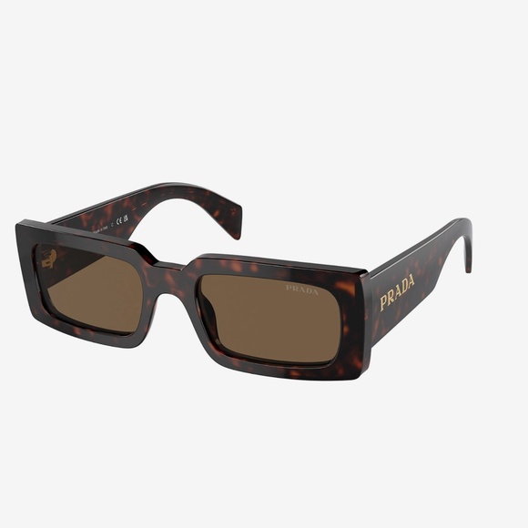 Prada PRA07 16N5Y1 52 Tortoise Sunglasses SPRA07 - Picture 1 of 3